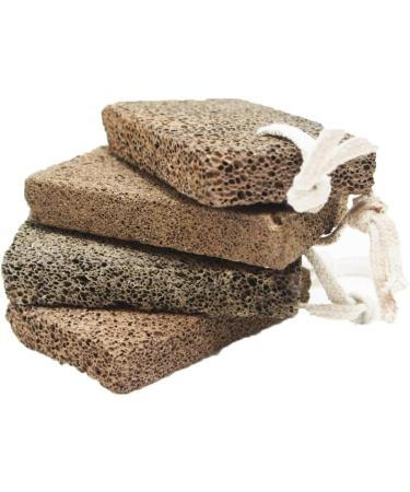 Natural Volcanic Lava Pumice Stone - Square 1 Piece for Exfoliation & Foot Care | International Shipping Available - Buy Online on GoSupps.com