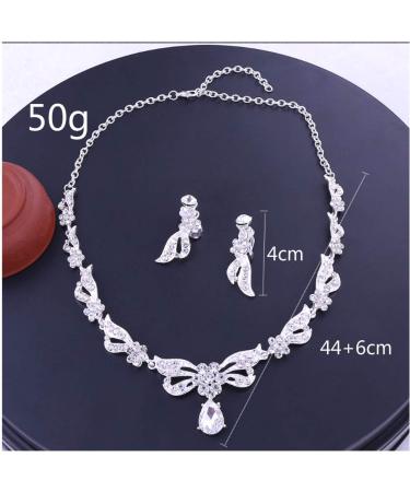 Cathercing Bridal Rhinestone Crown Tiara Set - Wedding Jewelry for Pageant, Prom, and Theme Parties (Peacock) - Buy Online on GoSupps.com