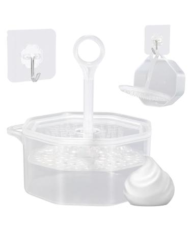 Pwsap Facial Cleansing Tool with Hook- Detachable Face Wash Rich Foam Maker for Face Wash Deep Skincare Cleaner Tools Marshmallow Whip Maker | Gentle Deep Cleanser Whip Bubble Maker