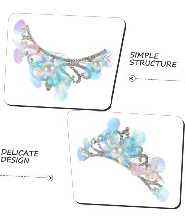IWOWHERO Rhinestone Tuck Comb Hair Clip The Crown Hair Pin Hair Barrettes Wig Rhinestone Bobby Pins Tiara Women Hair Comb Women Hair Accessories Girl Women's Headband Metal - Buy Online on GoSupps.com