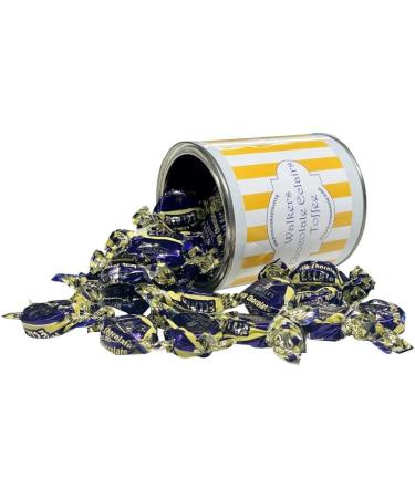 Personalized Customise With Your Own Message 250g Paint Pot Tin of Walkers Milk Chocolate Eclairs - Buy Online on GoSupps.com