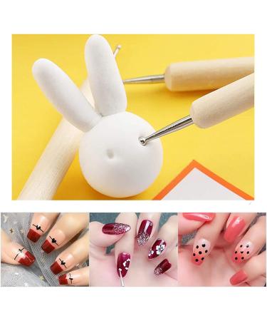 Yoezuo 5 Pcs Dotting Tools Nail Dotting Dual-ended Dotting Painting Pen Nail Art Point Drill Drawing Manicure Tool - Buy Online on GoSupps.com
