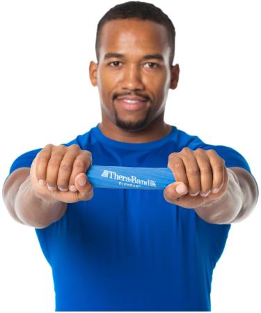 TheraBand Resistance FlexBar - Heavy Blue for Grip Strength & Elbow Training | Home Gym Equipment - Buy Online on GoSupps.com