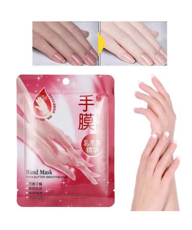 Hand Mask | Shea Butter Moisturizing Gloves for Skin Care | Smoothing & Peeling Treatment - International Shipping - Buy Online on GoSupps.com
