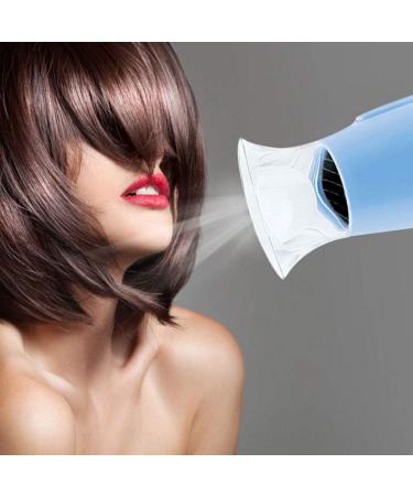 1500W Hair Dryer Nano Ionic Blow Dryer Professional Salon Hair Blow Dryer Lightweight Fast Dry Low Noise Diffuser 2 Speed/Blue - Buy Online on GoSupps.com