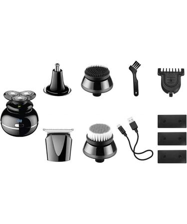 Buy Electric Shaver for Men | 5 in 1 Bald Head Shaver & Grooming Kit | IPX7 Waterproof Faster Charging USB Rechargeable - Buy Online on GoSupps.com