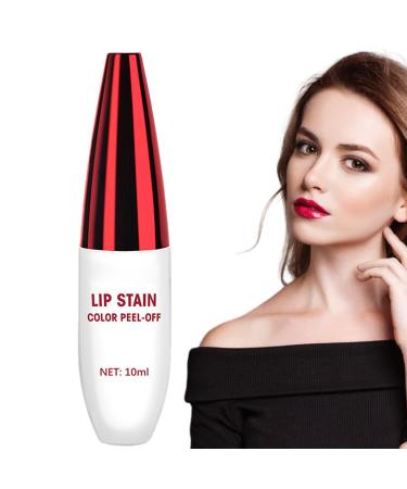 Peel Off Lip Paint Long Lasting Womens Lip Liner Gloss Removable & waterproof 2