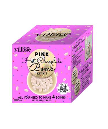 Gourmet du Village Hot Chocolate Bomb Kit Pink