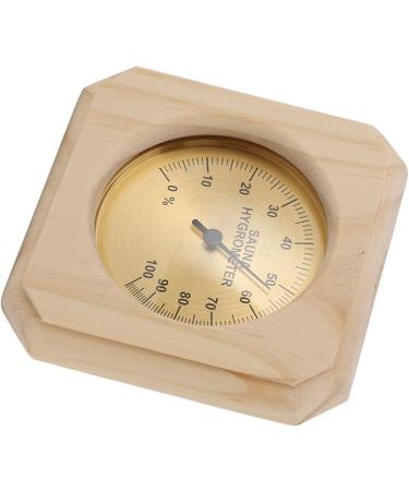 Sauna Hygrothermograph | Accurate Humidity & Temperature Monitoring for Sauna Rooms | 5% Precision - Buy Online on GoSupps.com