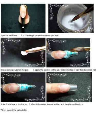 Warm Girl Acrylic Nail Kit 3 Colors Acrylic Powder 120ml Acrylic Liquid Nail Form 42pcs Glitter Acrylic Powder Nail Art Set Starter Kit - Buy Online on GoSupps.com