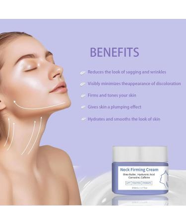 Fvquhvo Neck Firming Cream | Anti-Aging Tighten & Lift | Even Skin Tone for All Skin Types - Buy Online on GoSupps.com