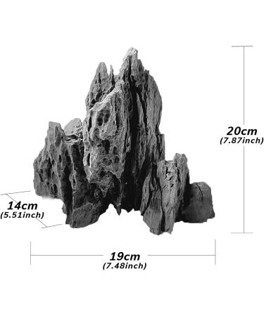 FZONE Resin Seiryu Stone PH Nature Aquarium Rocks - 7.48'' x 5.51'' x 7.87 - Buy Online on GoSupps.com