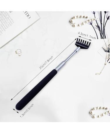High-Quality Telescopic Back Scratcher - Extendable 68 cm Reach for Head & Back - Black - Buy Online on GoSupps.com