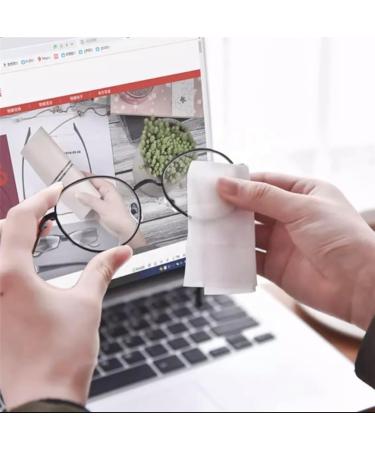 Opticare Eyeglass Lens Cleaning Wipes - Premium Imported Cleaning Pads for Crystal Clear Vision | Fast International Shipping - Buy Online on GoSupps.com