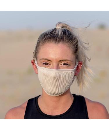 Naroo F.U Plus - Reusable Anti-Dust Pollen Sport Face Mask for Cycling (Beige) - Unisex | International Shipping Available - Buy Online on GoSupps.com