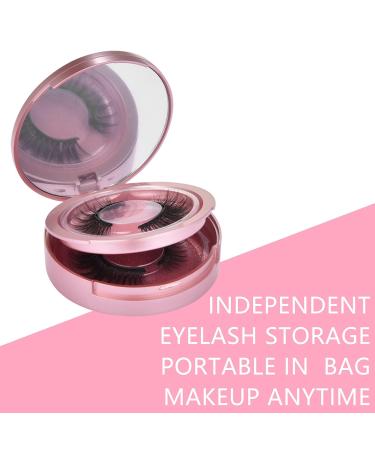 Buy Magnetic Eyelashes - 9 Pairs 3D & 5D Long Lasting Kit with Magnetic Liner & Mirror | Easy to Wear Magnetic Lashes for Stunning Looks - Buy Online on GoSupps.com