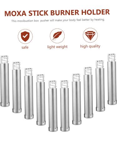 Buy Healeved Stand 5-St Moxa Presser Smoke-Free Moxa Sticks & Chaplain Holder | Perfect for Moxibustion - Buy Online on GoSupps.com