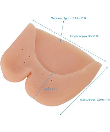 JYCCH Gel Toe Protectors - 5 Pairs Callus Cushions for Ballet Pointe - Closed Skin Tone - Comfortable & Durable - Buy Online on GoSupps.com