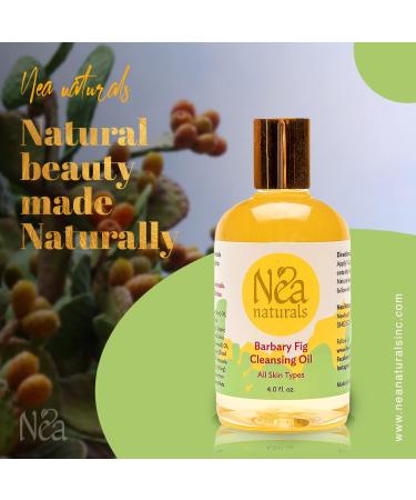 Barbary Fig Cleansing Oil | Natural Anti-Aging Makeup Remover | Facial Cleanser for All Skin Types | 4.0 fl. oz - Shop Internationally - Buy Online on GoSupps.com