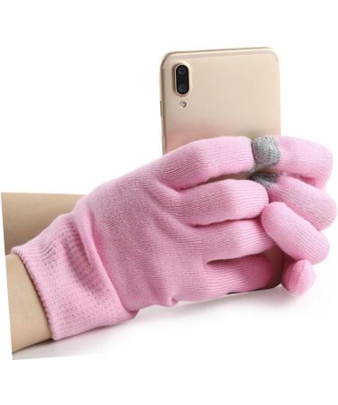 minkissy 8 Pairs Moisturizing Gloves Gels Hand Cover Essential Oil Mittens Touch Screen Gloves Gels Gloves Dry Cracked Gloves Dry Hands Touchscreen Gloves Polyester Cosmetic Miss Pink Spa - Buy Online on GoSupps.com