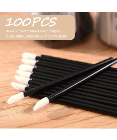 Sularpek 100 PCS Disposable Lip Gloss Brush Lip Applicator Wands Makeup Tool for Lips, Eyes, and Makeup Application - Buy Online on GoSupps.com