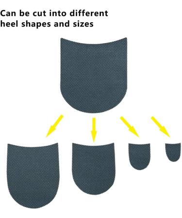 Unikstep Shoe Sales Cushions - Anti-Slip Rubber Heels 3.5mm Thick Replacement Set & Self-Adhesive Stickers for Ultimate Shoe Protection - Buy Online on GoSupps.com