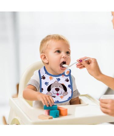 Yafane Baby Bibs Waterproof - 10 Pack Soft Cotton Bibs with Velcro for Boys & Toddlers - Perfect for Mealtime Messes - Buy Online on GoSupps.com