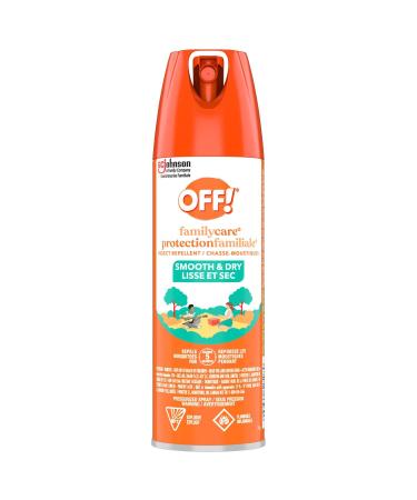 OFF FamilyCare Insect and Mosquito Repellent with Power Dry Formula Bug Spray for Camping Bug Repellent Safe for Clothing 113 g (Packaging May Vary) 113 g (Pack of 1) White