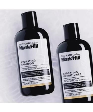 Mark Hill - The Hair Lab - Hydrating Shampoo for Dry and Damaged Hair Nourish and Moisture Organic Oils 300 ml - Vegan - Buy Online on GoSupps.com