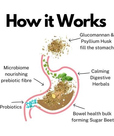 Max Strength Appetite Suppressant for Weight Loss & Gut Health - Glucomannan, Psyllium Husk, L-Glutamine, Prebiotic Inulin & Probiotics - Buy Online on GoSupps.com