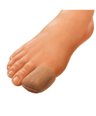 Buy Medline Gel Ribbed Digital Toe Caps - Stretchable Cushioning Support for Ingrown Toenails & Corns - Reusable Small/Medium - International Shipping Available - Buy Online on GoSupps.com