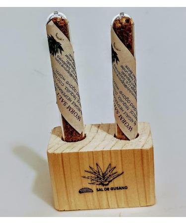 Tooludic Gift Wumsaltz cube with Sal de Gusano 2 x 4 g with name engraving according to the customers wishes - Buy Online on GoSupps.com