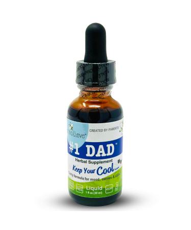 Anna & Eve #1 DAD Herbal Supplement Kava Drops | Natural Stress & Mood Support for Men | Herbal Kava Extract Liquid for Calm, Focus & Better Sleep | Vegan, Gluten-Free, Sugar-Free, 1 Fl Oz #1 DAD - Kava Kava 1 Fl Oz (Pack