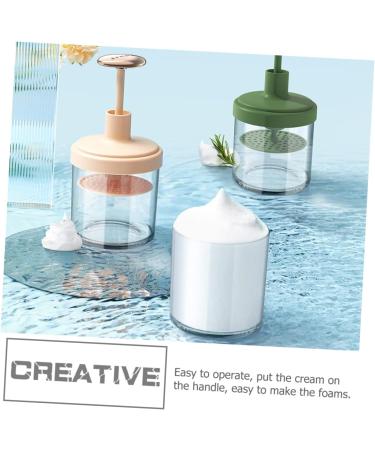 Mics Mikikit Foam Maker for Facial Cleansing Simple Stylish Bubbler for Shower Gel Shampoo Lotion Handy Foaming Tool for Bathroom Use in Green - Buy Online on GoSupps.com