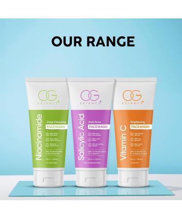 2% Salicylic Acid Face Wash - Deep Pore Cleansing & Acne Prevention | All Skin Types | 100 ML - Buy Online on GoSupps.com