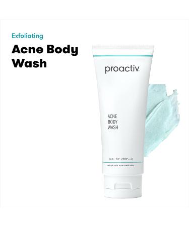 Proactiv Acne Body Wash - Exfoliating Cleanser with Salicylic Acid & Shea Butter - 9 oz - Buy Online on GoSupps.com