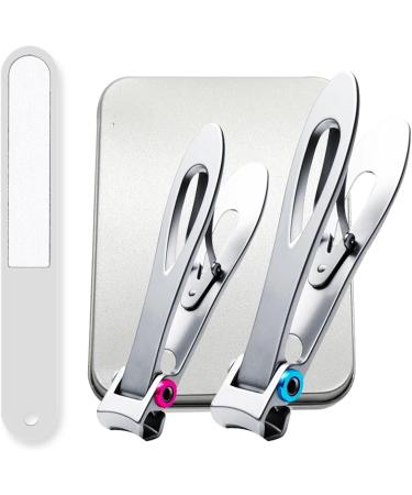 Nail Clippers Trimmer Stainless Steel Nail Cutter Clippers Manicure Nail Cutter Pedicure Finger Toe Scissors Nail Clipper Set (Color : Yellow) - Buy Online on GoSupps.com