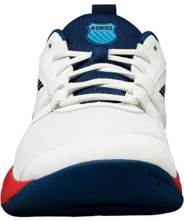 K-Swiss Boys Speedtrac Tennis Shoe - EU 39 Blanc De Blanc Blue Opal Lollipop | International Shipping Available - Buy Online on GoSupps.com