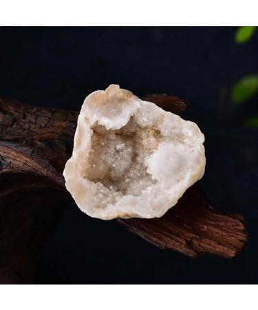 1Pc Natural Crystal Agate Geode Cutting Cluster Cornucopia Reiki Crystals Stone Specimen Fengshui Home Decor PEIQIYIN Stone Mineral Specimen 3-5cm - Buy Online on GoSupps.com