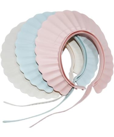 Adjustable Silicone Baby Shower Cap for Infants to Kids (6 Months-12 Years) - Pink - Buy Online on GoSupps.com