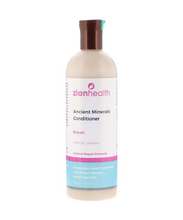 Adama Minerals Vanilla Jasmine Repair Conditioner Zion Health 16 oz Liquid