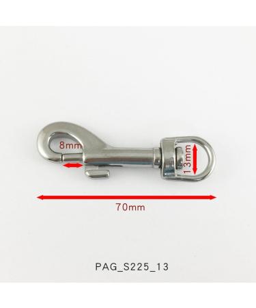 Proteus Marine Grade Stainless Steel Swivel Eye Bolt Snap 1-1/4 inch Pack of 5 (32mm) - Buy Online on GoSupps.com