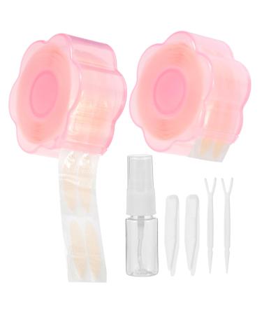 SKISUNO Girl Eyelid Sticker 1 Set Lace Double Eyelid Sticker Lifting Belt Invisible Eyelid Tape Makeup Invisible Eyelid Sticker 5.3x5.3cm As Shown