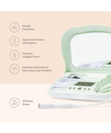 Trophy Skin MicrodermMD Home Microdermabrasion Kit - Anti Aging, Acne Treatment with Real Diamond Tips for Skin Rejuvenation, Acne Scar Reduction - Mint - Buy Online on GoSupps.com