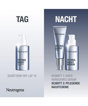 Neutrogena Retinol Boost Gift Set | Anti-Aging Day Cream with SPF Night Cream & Serum - 3-Part Skincare Set for Improved Complexion & Reduced Wrinkles - Buy Online on GoSupps.com