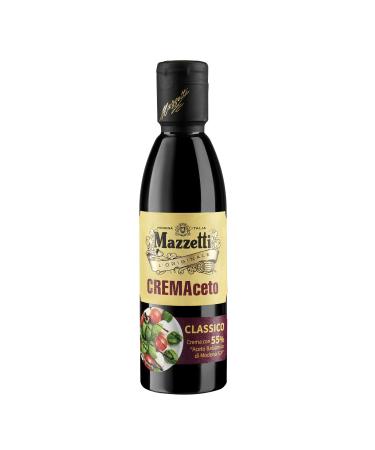 Mazzetti Cremaceto Classico 250 ml 55% aceto balsamic di Modena i.G.P.The Italian Art of Dressing ideal for serving and refining dishes & salads