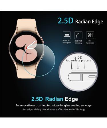 Suoman 4-Pack Tempered Glass Screen Protector for Samsung Galaxy Watch 4/5 (40mm) - Ultimate Protection for Smartwatch - Buy Online on GoSupps.com