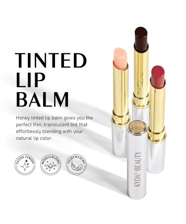 FREEORR 2PCS Honey Lipstick Black Tinted Lip Balm Sheer Natural Glossy Finish Lip Color Hydrating Moisturizing Lip Balm and Nourishing Lip Gloss for All Skin Tones Black Candy&Rose Candy - Buy Online on GoSupps.com