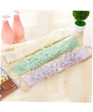 Hemoton 3pcs Loofah Body Towel Set - Soft, Scrubbing, and Exfoliating Towels for Shower and Bath - Buy Online on GoSupps.com