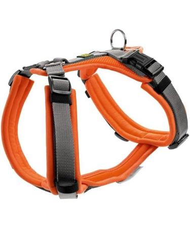 HUNTER Harness Maldon 34-49/XS Orange/Grey XS